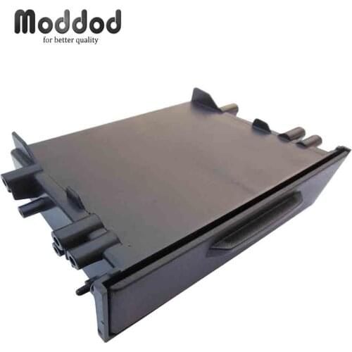 For Toyota Honda Mitsubishi Car Radio Storage Pocket Audio CD Single One Din Installation Dash Mount Trim Kit Universal