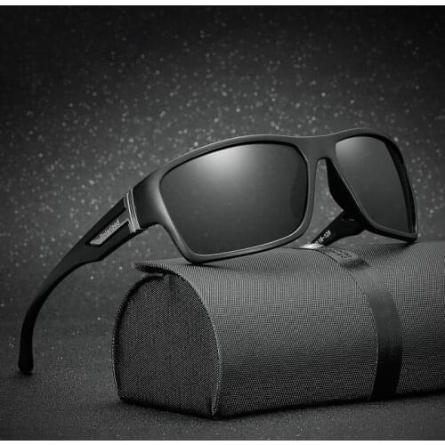 Classic Sports Polarized Sunglasses Men Fashion Square Sun Glasses Male Colorful Mirror Rectangle Eyewear Driving Driver UV400