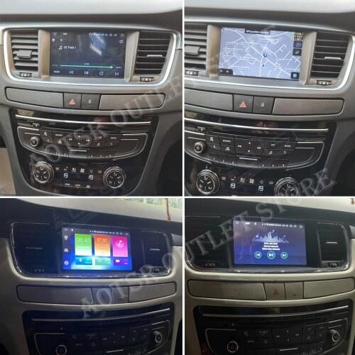 Android Radio Tape Recorder Video Car Multimedia Player Stereo For PEUGEOT 508 2011 2012 - 2016 Head Unit Carplay GPS Navigation