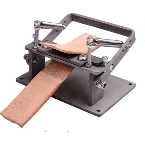 DIY Craft Leather Thinning Machine 304 Stainless Steel Vegetable Tanned Leather Manual Cutting Peeler Tools Leather Slicer