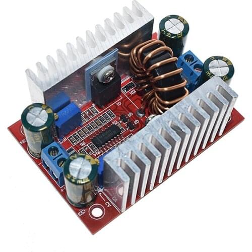 400W 15A DC Voltage Regulator Charger Current Voltage Adjustable Power Supply Module Step-up Boost Converter 8.5-50V To 10-60V