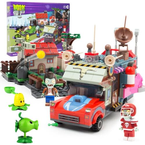 Plant Vs Zombie Building Block Complete Set Compatible with Assembled Small Particle Set Childrens Toys