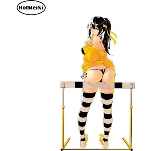 HotMeiNi Automobile Motorcycle Decal Beautiful Sexy Woman In Bikini Decorative Wall Stickers Cartoon Car Sticker Graphical