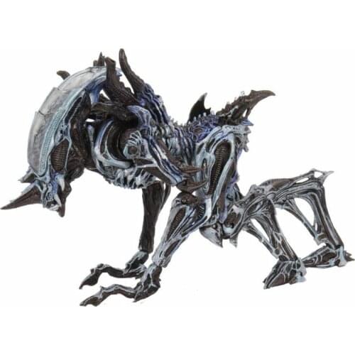 NECA 51632 Alien Warriors Aliens Xenomorph Ultimate Rhino v2 Alien Kenner Salute Action Figure Model
