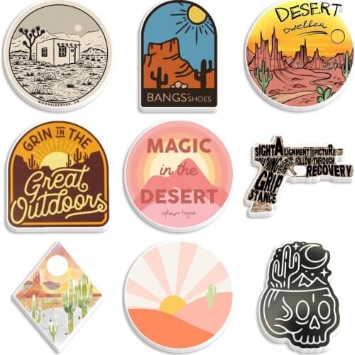 Desert Cactus DIY Resin Flat Cabochon 30 Pieces for DIY Hair Bow Clip Decoration