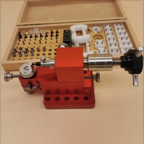 QDJ020 Upgraded Watch Bottom Prying Machine Watch Tool Watch Opener Watch Parts Repair Tool Case Back Opener + Enhanced Kit