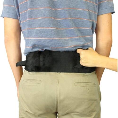 Nursing Belt Patient Mobility Assistant Convenient Good Craftsmanships Polyester Walking Tool Aid Belt for Elder People