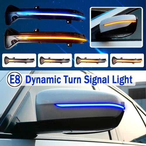 Dynamic LED Blinker Side Mirror Marker Turn Signal Light Lamp For BMW 5 6 7 8 3 Series G38 G30 G31 G11 G12 G14 G15 G20 M5