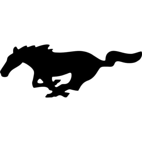 SZWL Wild Mustang Horse Car Sticker Cover Scratch Vinyl Auto Decal Accessories Graphic for Window Cars Truck Laptop,18cm*6cm