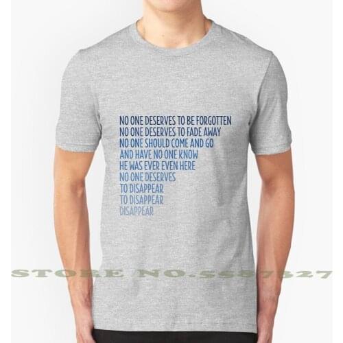 Dear Evan Hansen : Disappear Black White Tshirt For Men Women Dear Evan Hansen Evan Hansen Disappear Ben Platt Mike Faist Will