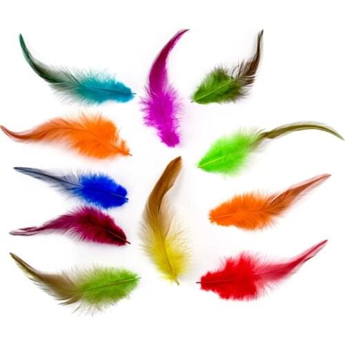 50/100 lot High Quality Pheasant Feather, 5-6 "/ 12-16cm, Natural Color and Different Dyed Feathers for DIY Jewelry Decoration