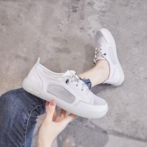 Tiilocow New Womens Summer Mesh Flats Ladies Sweet Elastic band Shoes Woman Basic Breathable Flat Shoe Casual Leather Footwear