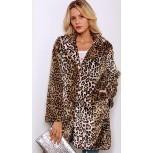 Zwblinlovek Artificial Fur Coats