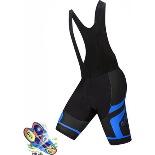 2020 Pro Team Summer 6 Color Cycling Bib Shorts Mtb Bike Short Bib Tights for Man Breathable Quick Dry 19D Gel Cycling Bib Pants