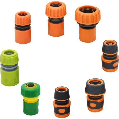 25Pc Garden Hose Quick Connector 1/2 3/4 1 Inch Car Wash Hose Waterstop Connectors For Agriculturen Irrigation Pipe Adapters