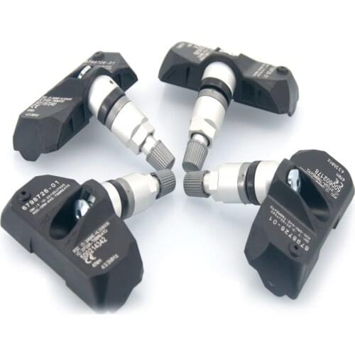 4pcs Tire Pressure Monitor Sensor for BMW 1 3 5 6 X3 X5 for Mini Clubman Cooper Cabrio 2006-2010 36236798726 36236779490