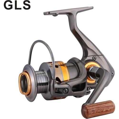 GLS brand X5 series metal head gapless increase line cup rock fishing sea pole wheel spinning wheel fishing reel