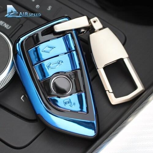 Airspeed ABS Car Remote Key Shell Upgraded Key Case Cover for BMW 2 Series X5 F15 2014-2015 X6 F16 2015 X1 525i M760Li 740li 730