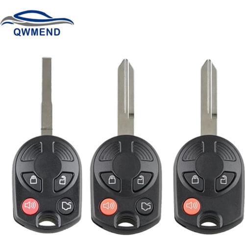 BHKEY 3/4 Buttons Remote Car Key for Ford OUCD6000022 315Mhz for Ford C-Max Edge Escape Focus Lincoln Mazda Mercury Key for Car