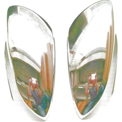 For KIA Sportage 2016 2017 Fourth generation ABS Chrome Rearview Cover Door Side Rear view Mirror cap Trim Car Styling