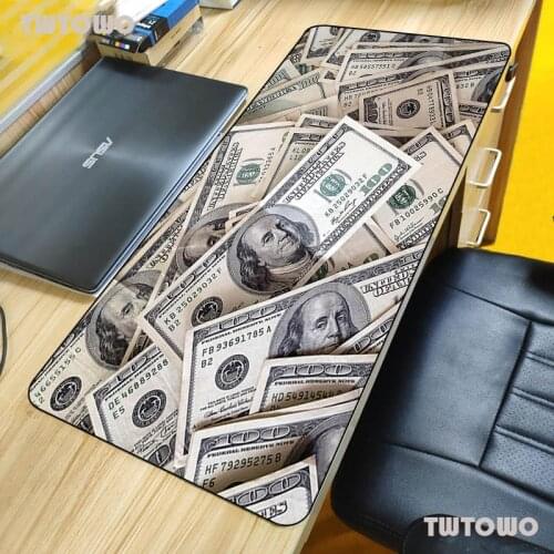 Dollar Gaming Mouse Pad Gamer Keyboard Mousepads Large Mouse Mat XXL Computer Laptop Game Office Desk Pad