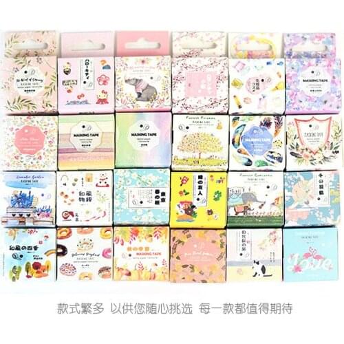 Flamingo Cat Masking Washi Tape DIY Scrapbooking Sticker Label Account book Album Diary Cos Ornament Masking Tape Gift