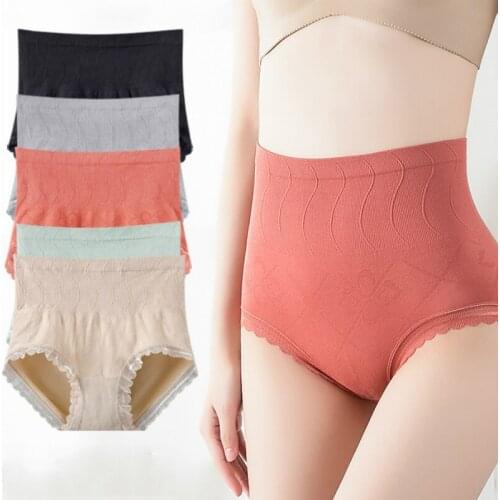 Fashion High Waist Body Shaper Women Slimming Underwear Shapewear Slimming Shaper Lingeire Panties Women Soft Cotton Briefs