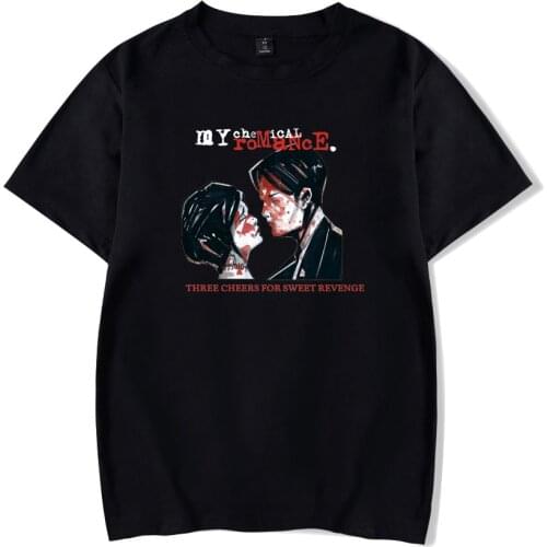 2021 My Chemical Romance T-shirts Cool summer t-shirts men women t shirts casual All-match shirt short sleeve t-shirt top