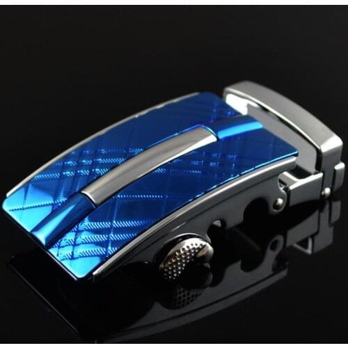 ZPXHYH Fashion Mens Business Alloy Automatic Buckle Unique Men Plaque Belt Buckles for 3.5cm Ratchet Men Apparel Accessories