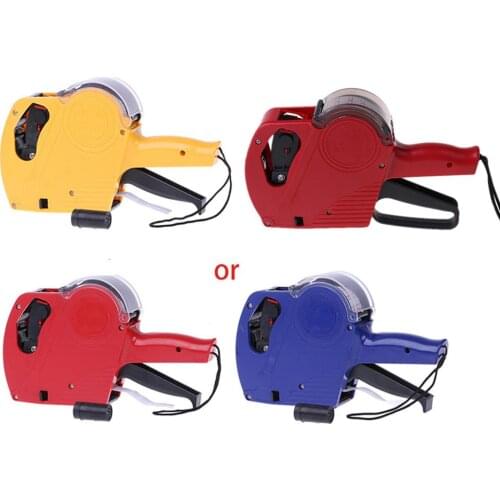 MX-5500 EOS 8 Digits Price Portable Tag Gun Labeller Paper + 2 Ink Roller New