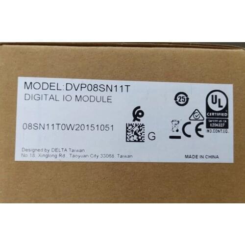 Original Delta PLC SLIM series digital expansion DVP08SN11R DVP08SN11T