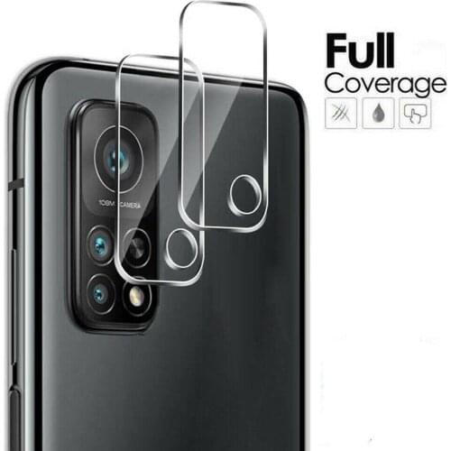 Full Coverage HD-Clear Tempered Glass Camera Lens Protector For Xiaomi Mi 10T 5G Protective Glass Camera Lens Screen Protector