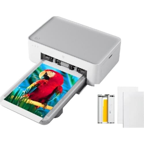 Xiaomi Mijia Mi Photo Printer 6-inch High-Definition Auto Film Multi-size ID Photos Smart Printer Wireless Phone Photo Printer