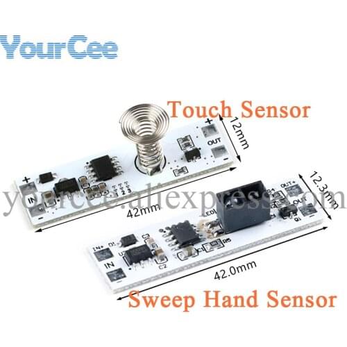 Short Distance Scan Sensor Module Infrared Sweep Hand Sensor Switch Module 36W 3A Constant Voltage for Auto Smart Home 30-80mm