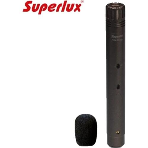 Superlux PRO268B condenser microphone for drum set overhead and Mid-High Frequency Instruments recording