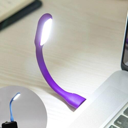 USB LED Lamp Mini Portable Book Light Table Reading Flexible Strip Night Eye protection ledlight For Power Bank Laptop Notebook
