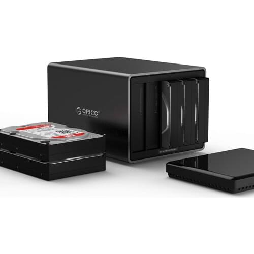 ORICO NS500C3 TYPE-C multi-disk cartridge sata desktop 3.5-inch external storage cabinet Large capacity 50T