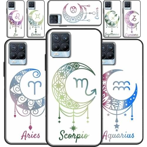 ASTRONOMY ZODIAC HOROSCOPE DREAM CATCHER For OnePlus Nord 2 8T 9R 7 8 9 Pro Phone Case For Realme 8 Pro C3 C21 GT Neo Q3 6 7 Pro