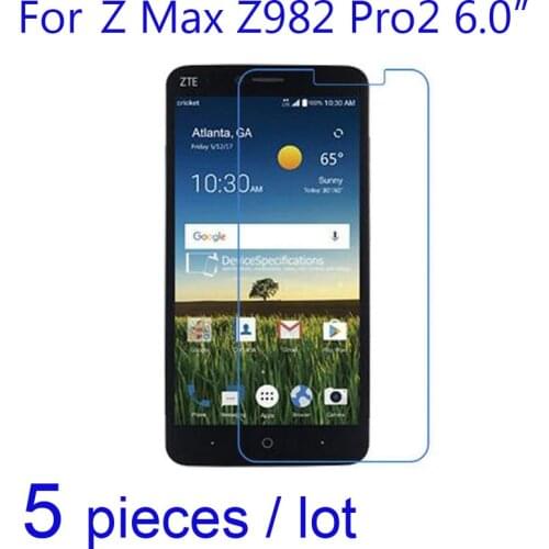 5pcs/lot Clear/Matte/Nano Anti-Explosion Screen Protector Guard Protective Films membrane for ZTE Blade Z Max Z982 Pro2 Sequoia