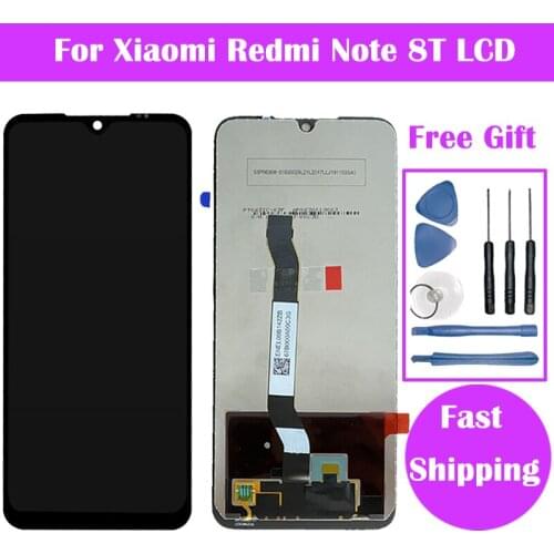 6.3'' 100% New For Xiaomi Redmi Note 8T LCD Display Screen Replacement LCD Touch Screen Digitizer with 10Touch