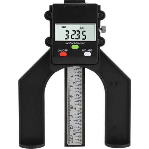 0-80mm Depth Gauge Professional Electronic Digital Depth Gauge DIY Woodworking Ruler Height Gauge for Saw Table