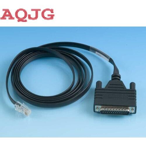 DB25M toRJ45 cable DB25M/RJ45 CAB-AUX-RJ45 72-3663-01 NEW Console cable For cisco 2811 router swtich DB25 male wholesale AQJG