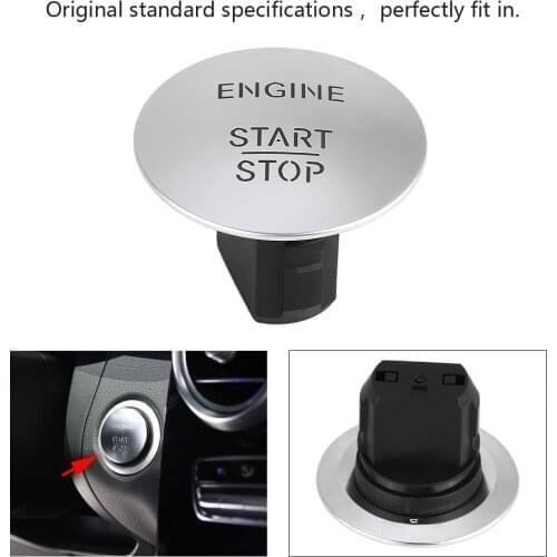 Car Start Stop Push Button Ignition Switch Keyless for Mercedes-Benz Push Start Engine Ignition Switch 2215450714