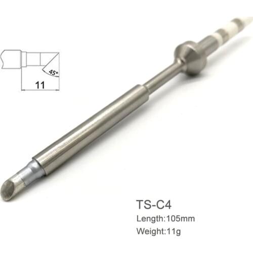 TS100 Mini Soldering Iron Digital Soldering Iron Tip Replacement Bit Head B2 BC2 C4 D24 K I Ku ILS C1 Lead Free