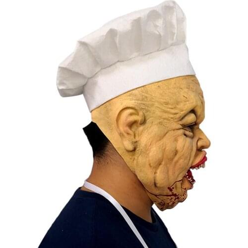 New Creepy Scary Costume Mask for Adults Party Horror Prop Halloween Supplies Halloween Cosplay Halloween Mask