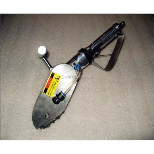 Pneumatic power carton paper manual stripping machine/small pneumatic waste stripper