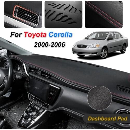 For Toyota Corolla E120 E130 2000-2006 Anti-Slip Mat Dashboard Cover Cape Pad Sunshade Accessories