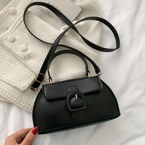 2021 Fashion Small Square Handbags For Women High Quality Soft Leather Female Shoulder Bag Designer Summer Trend Crossbody Bag