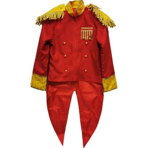 2021 Versailles rose(Lady Oscar) Oscar Guard Team Uniforms Red Cosplay Costume Only Overcoat