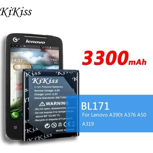 BL171 Snart Mobile Battery For Lenovo A60 A65 A319 A368 A390 A390T A356 A370E A376 A500 Cell Phone Batterie BL 171 Bateria